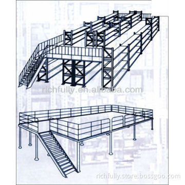 CE Safety Steel Modular Tent Rack Mezzanine Floor